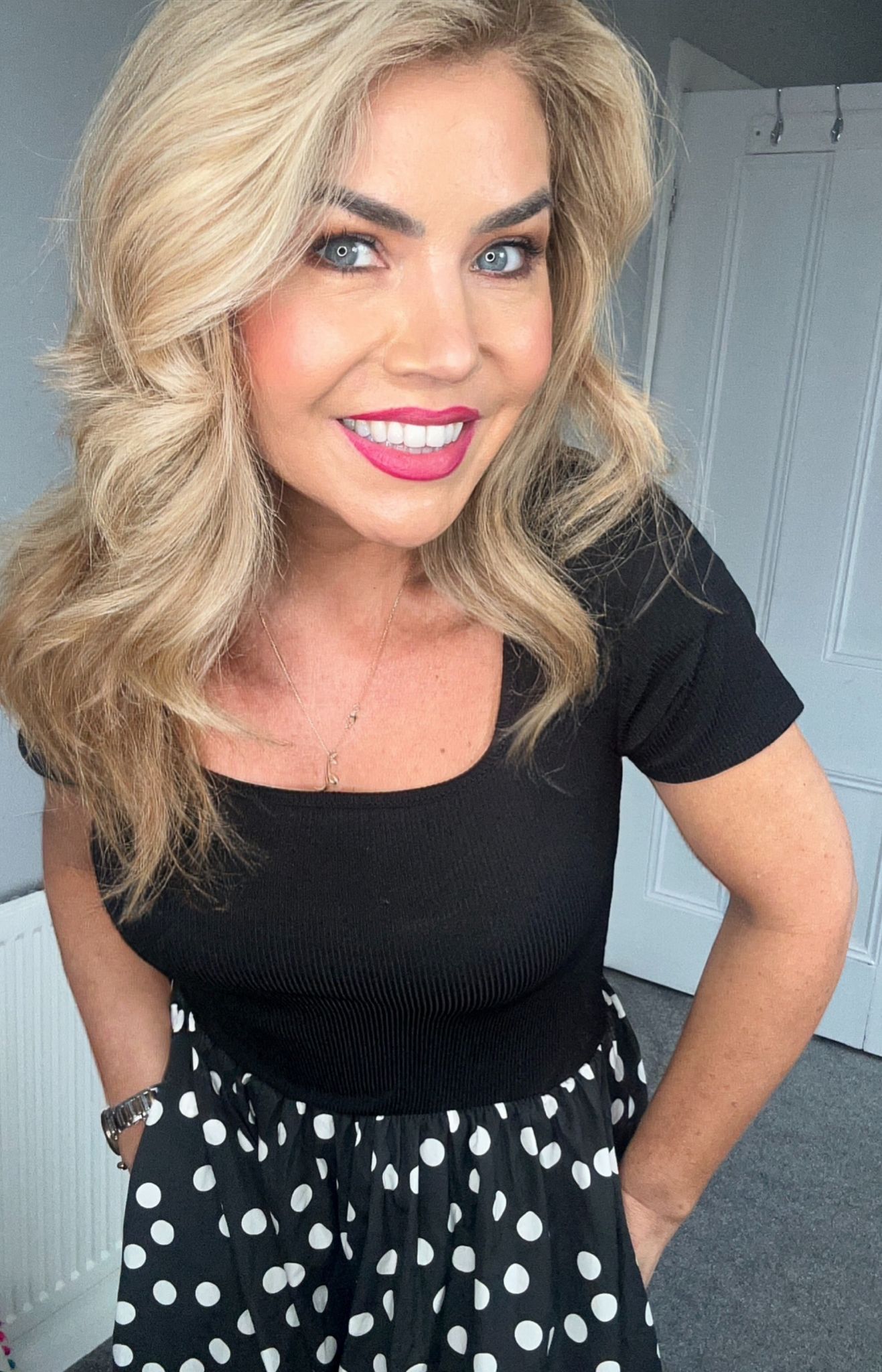 Tammy 2 in 1 spot dress