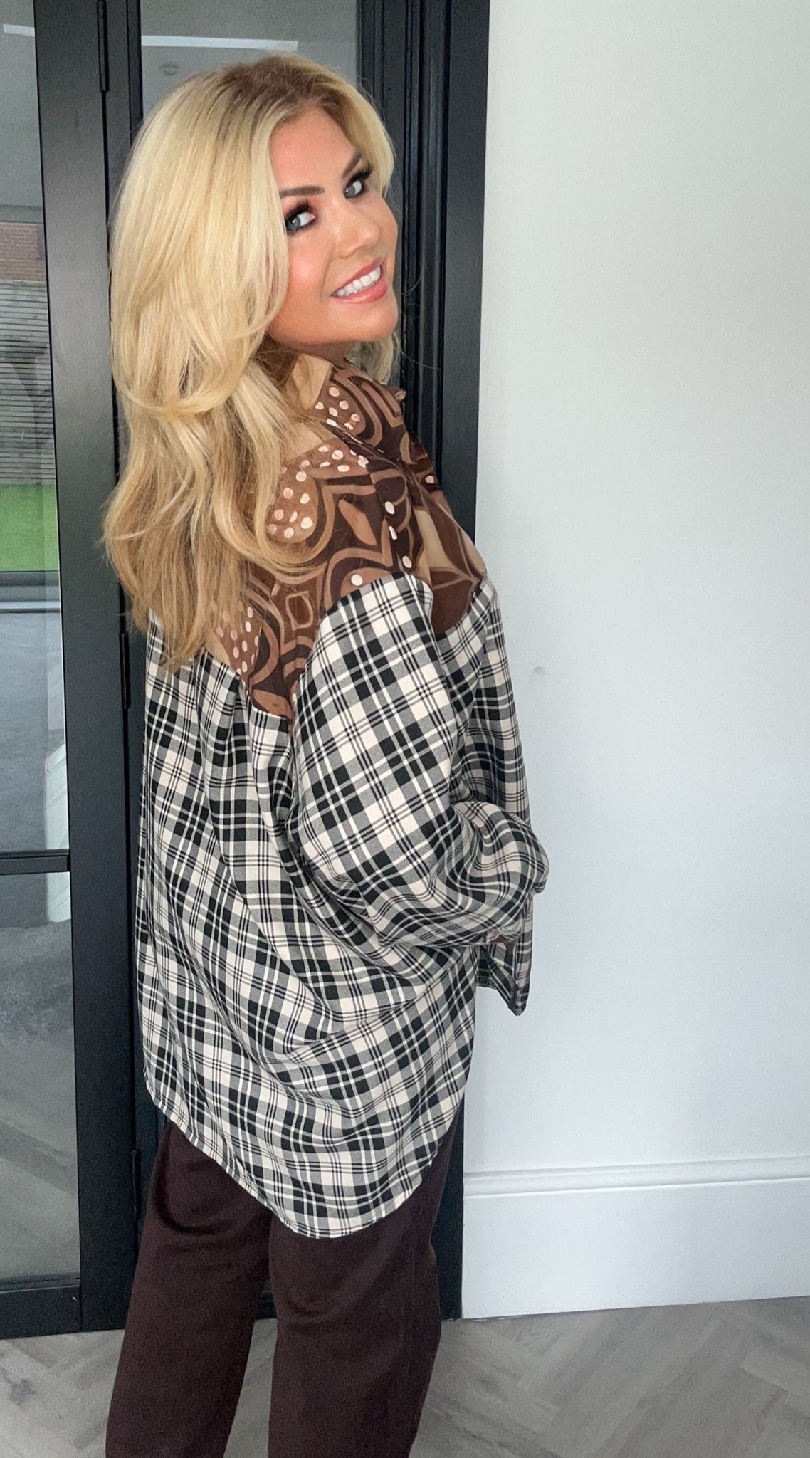 ‘Chelsea’ checked shirt
