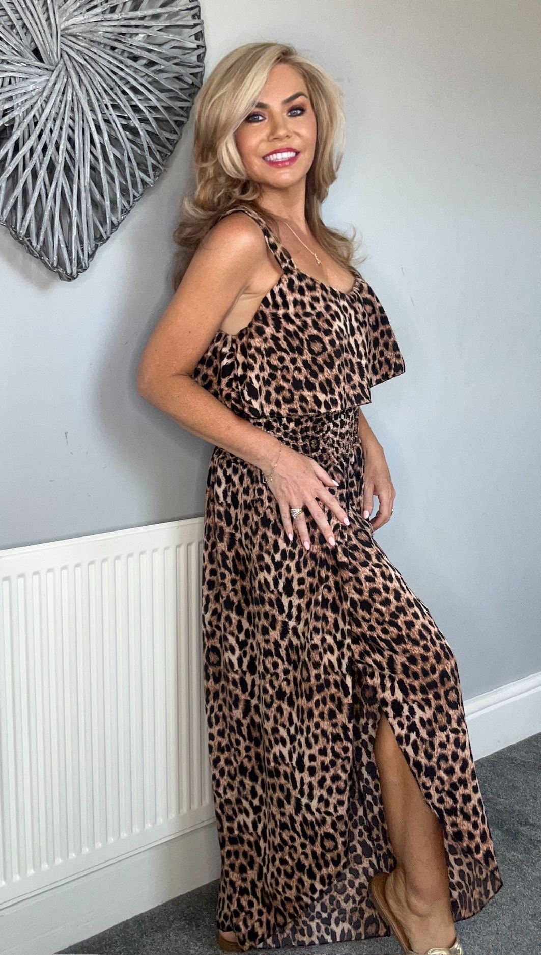 Erica animal print jumpsuit