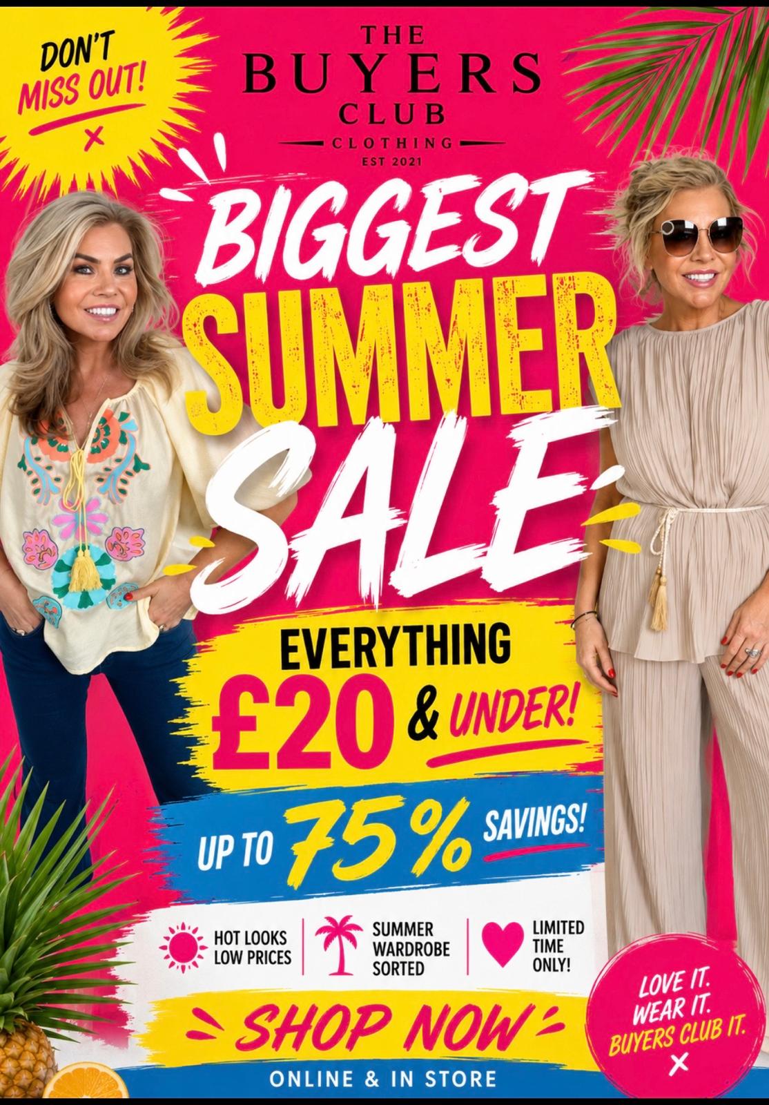 Summer sale