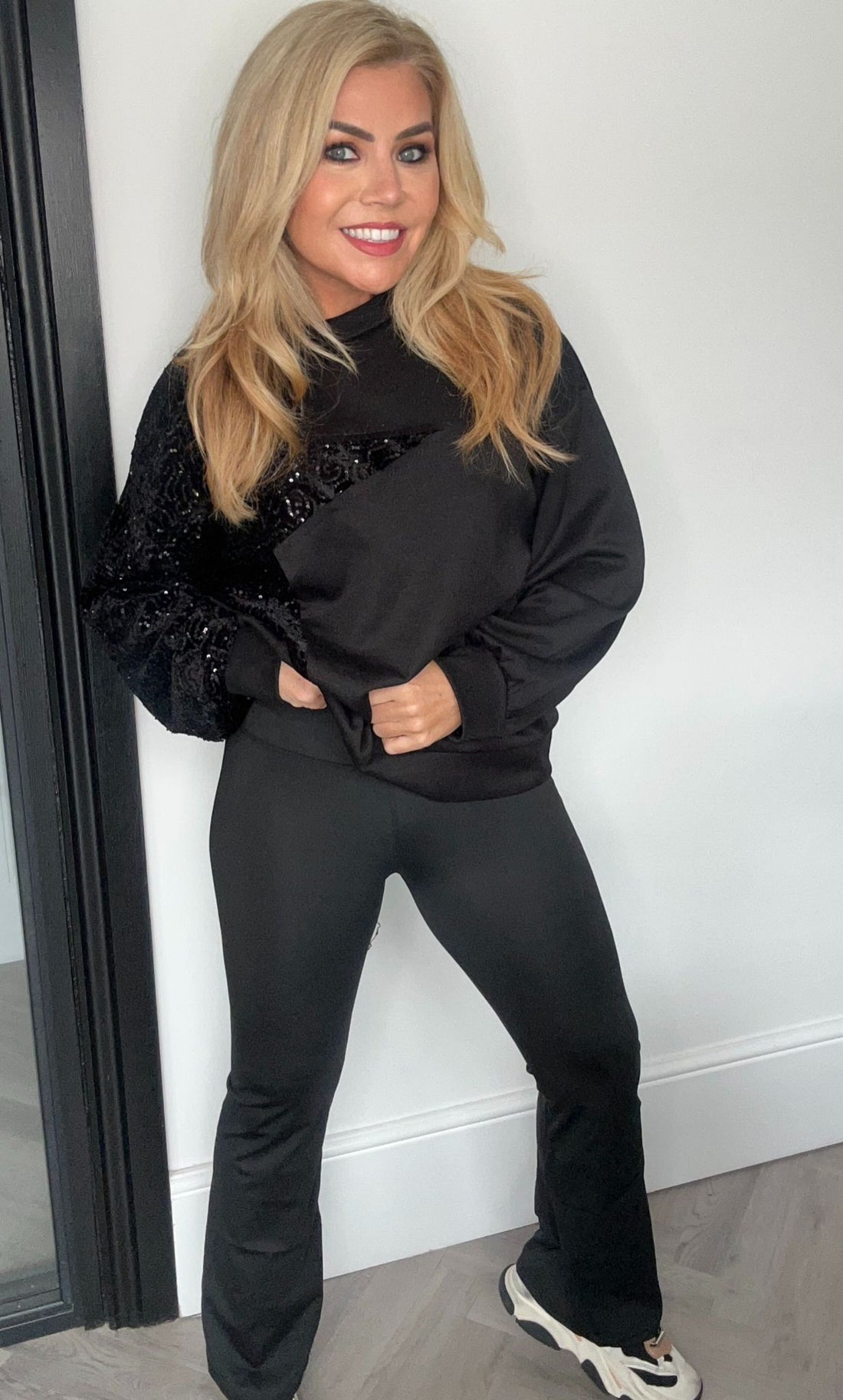 Magic kick flare legging black