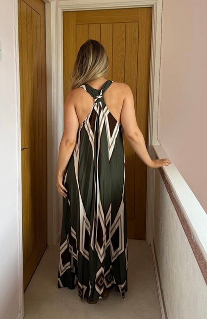 Kelly gold trim maxi