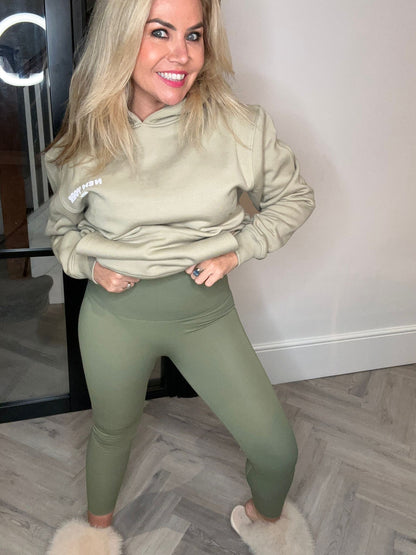 Magic seamless leggings khaki