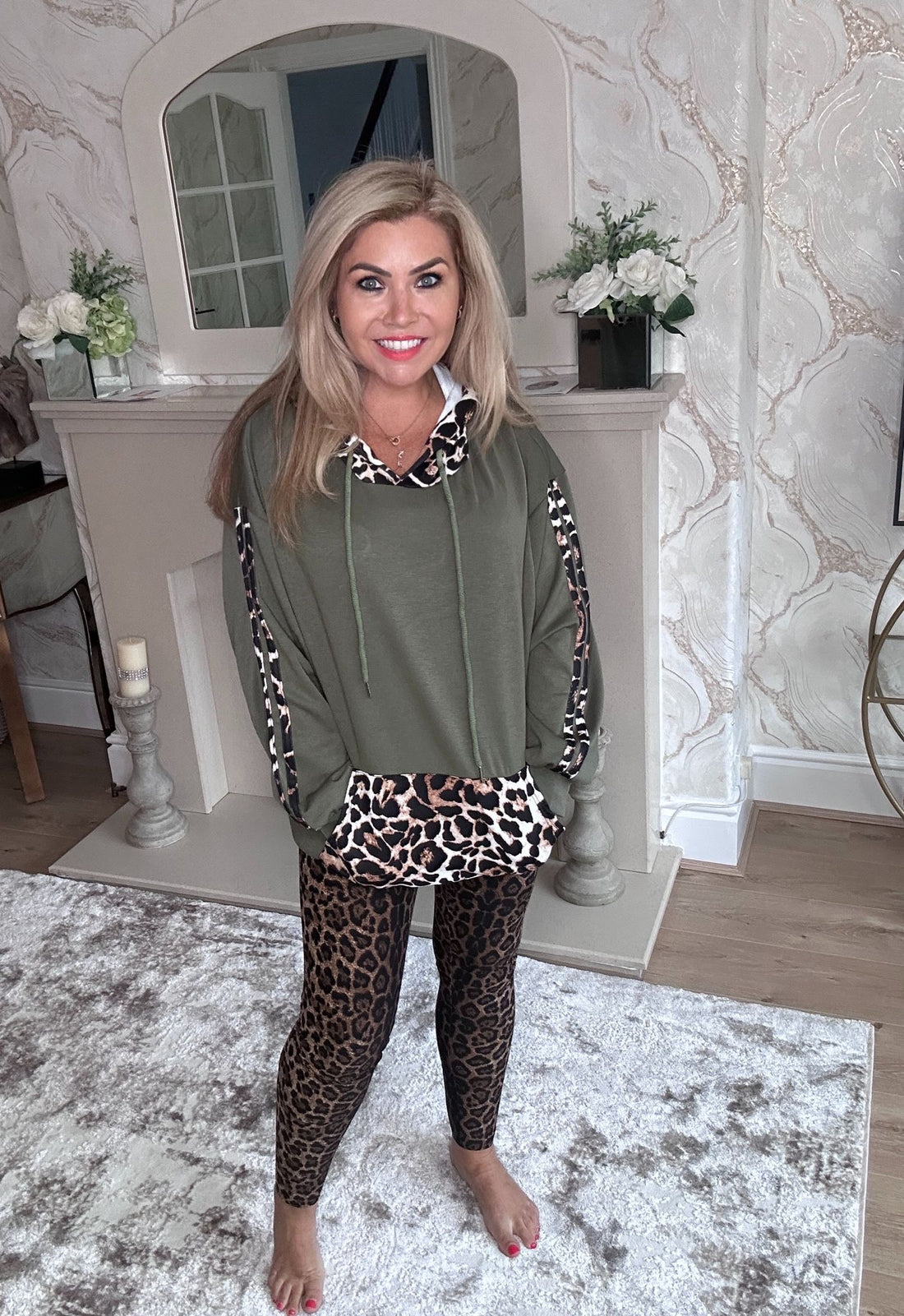 Leopard print legging