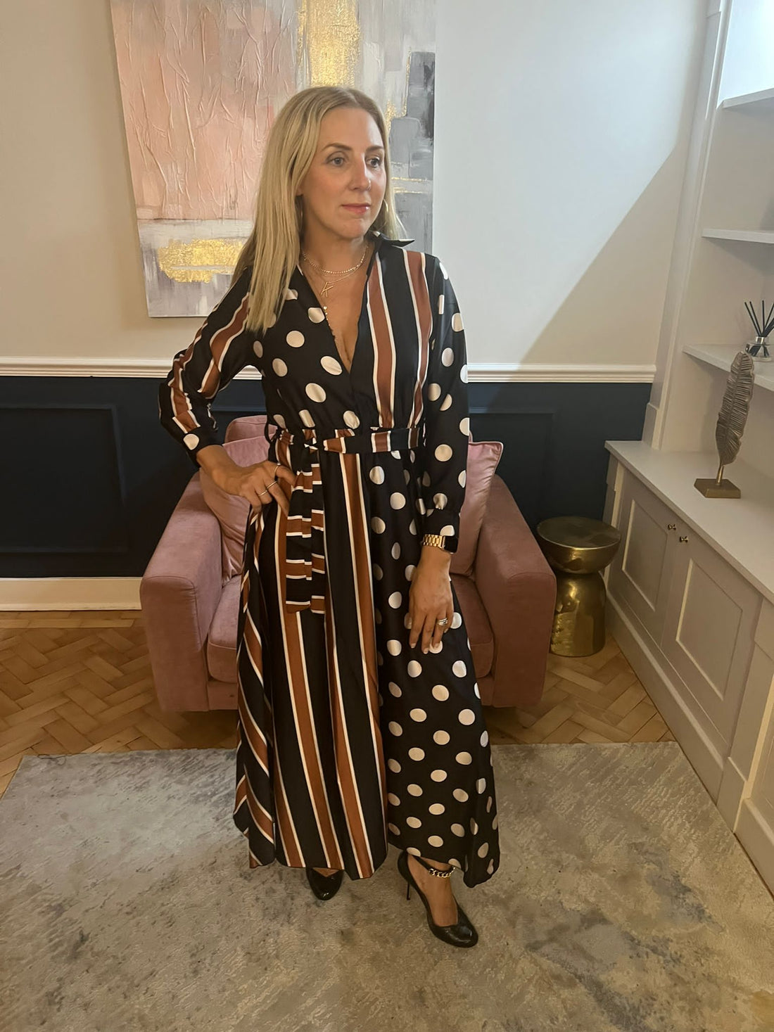 The Bella Mock Wrap Dress